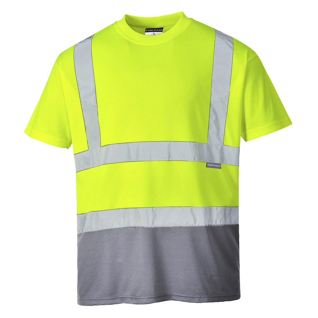 Portwest Hi-Vis Contrast T-Shirt Short Sleeved - Image 4