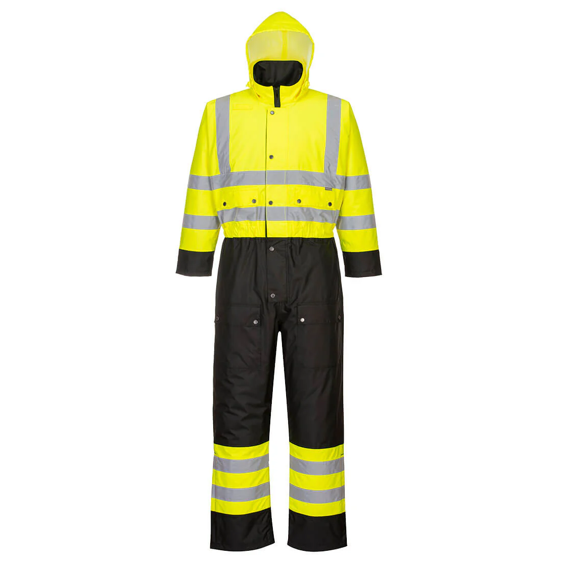 Portwest Hi-Vis Contrast Winter Coverall - S485 - Image 2