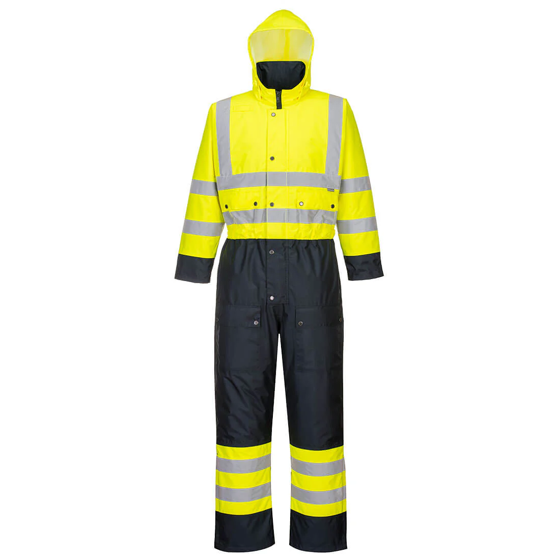 Portwest Hi-Vis Contrast Winter Coverall - S485 - Image 3