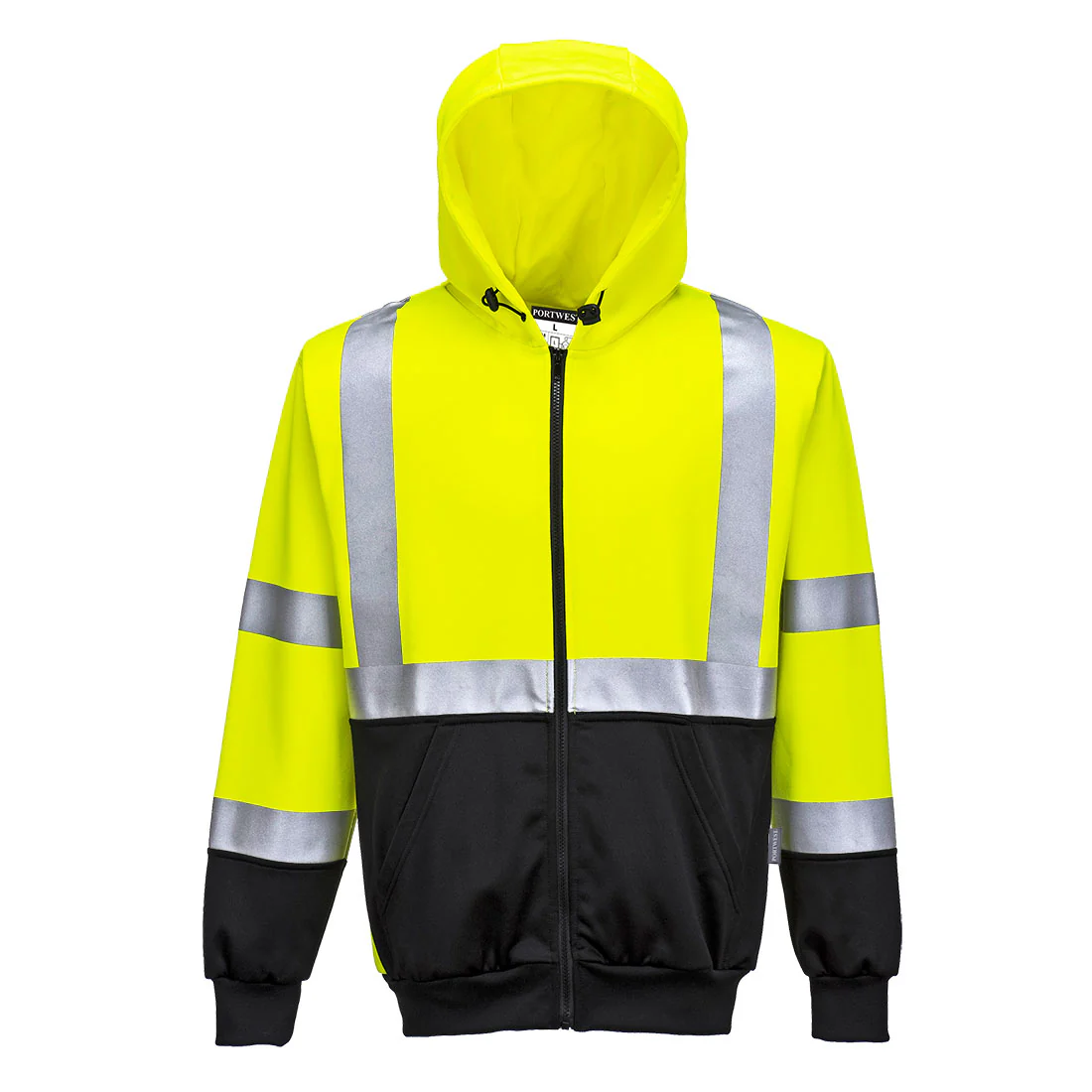 Portwest Hi-Vis Contrast Zipped Hoodie - Image 16