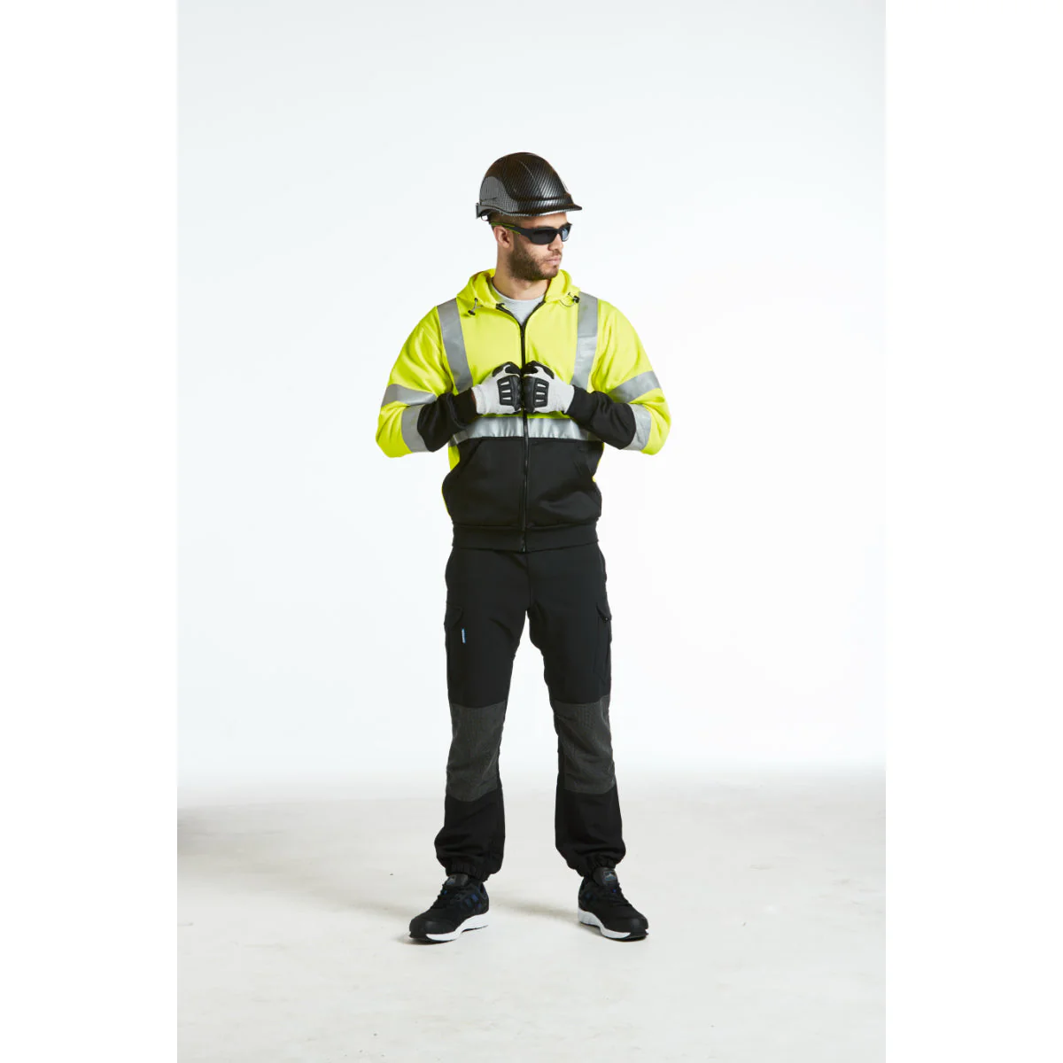 Portwest Hi-Vis Contrast Zipped Hoodie - Image 7