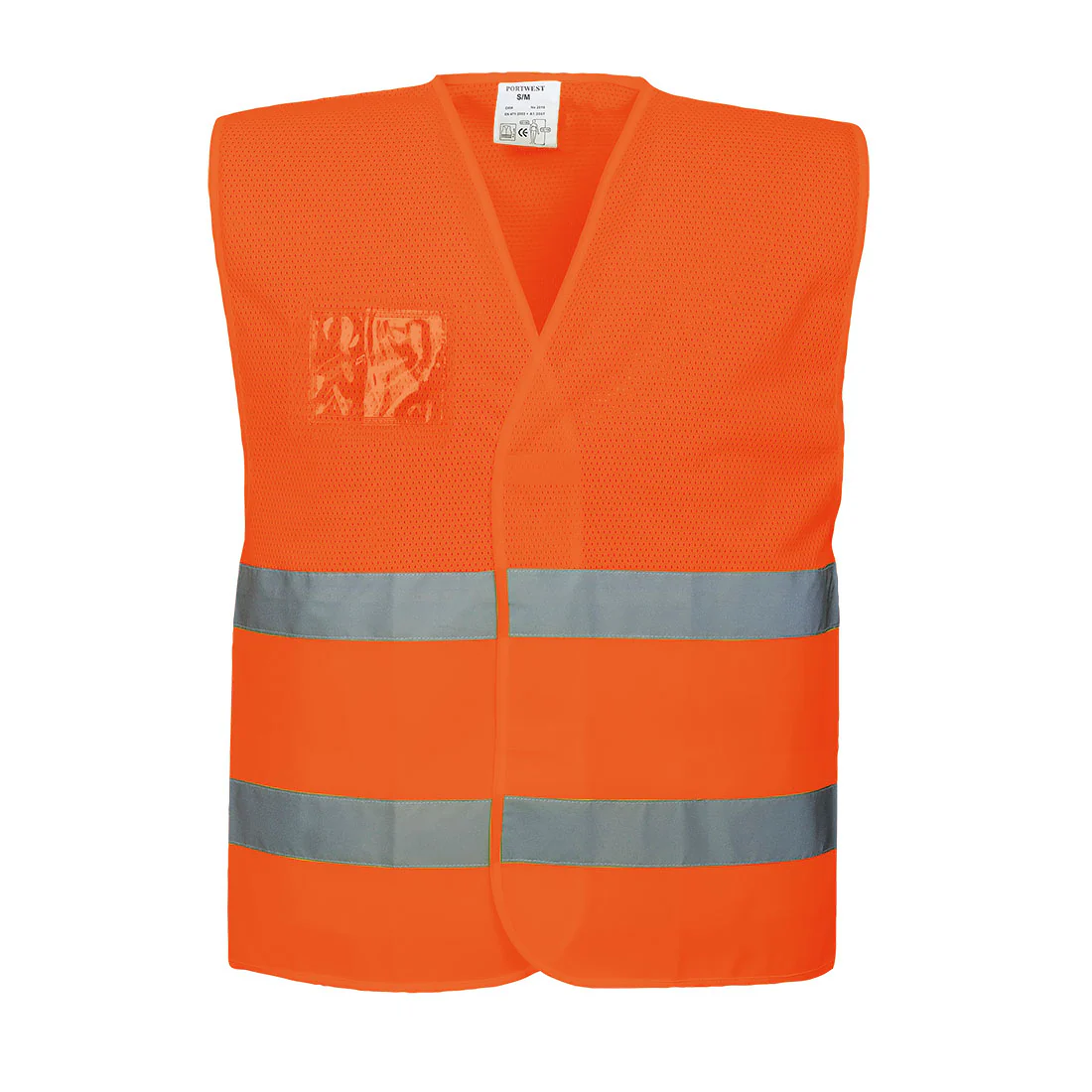 Portwest Hi-Vis Half Mesh Two Band Vest