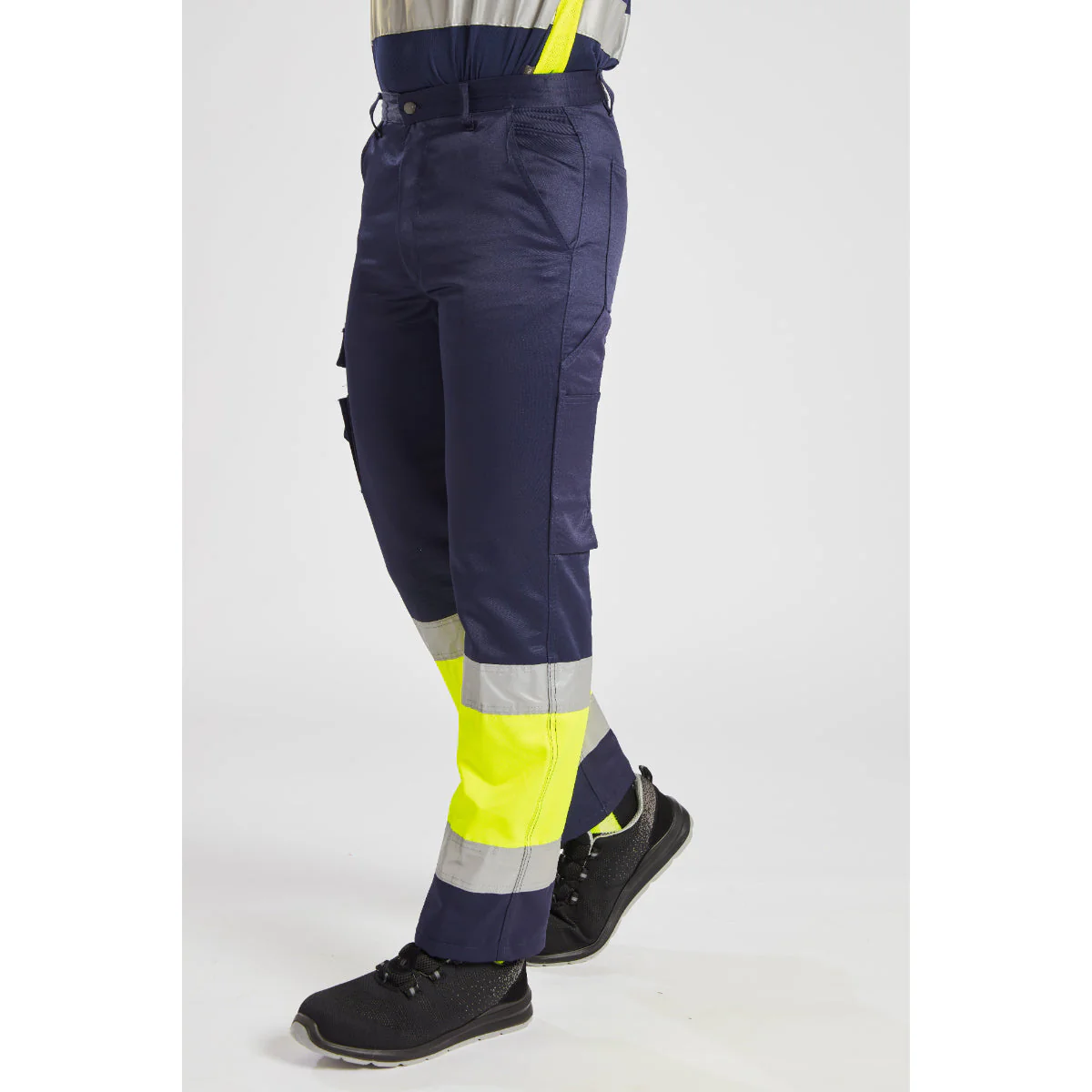 Portwest Hi-Vis Lightweight Contrast Class 1 Service Trouser - Image 10