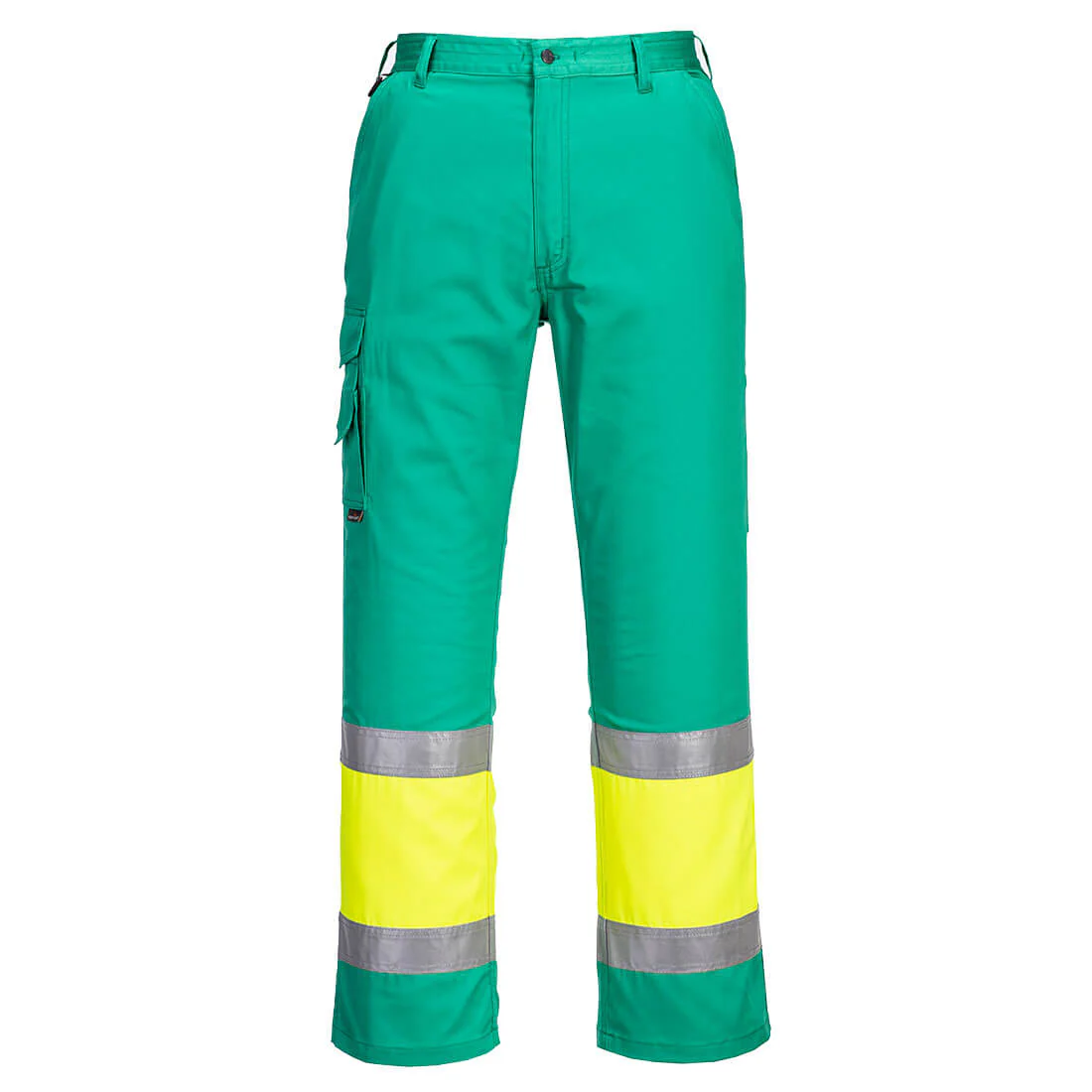 Portwest Hi-Vis Lightweight Contrast Class 1 Service Trouser - Image 4