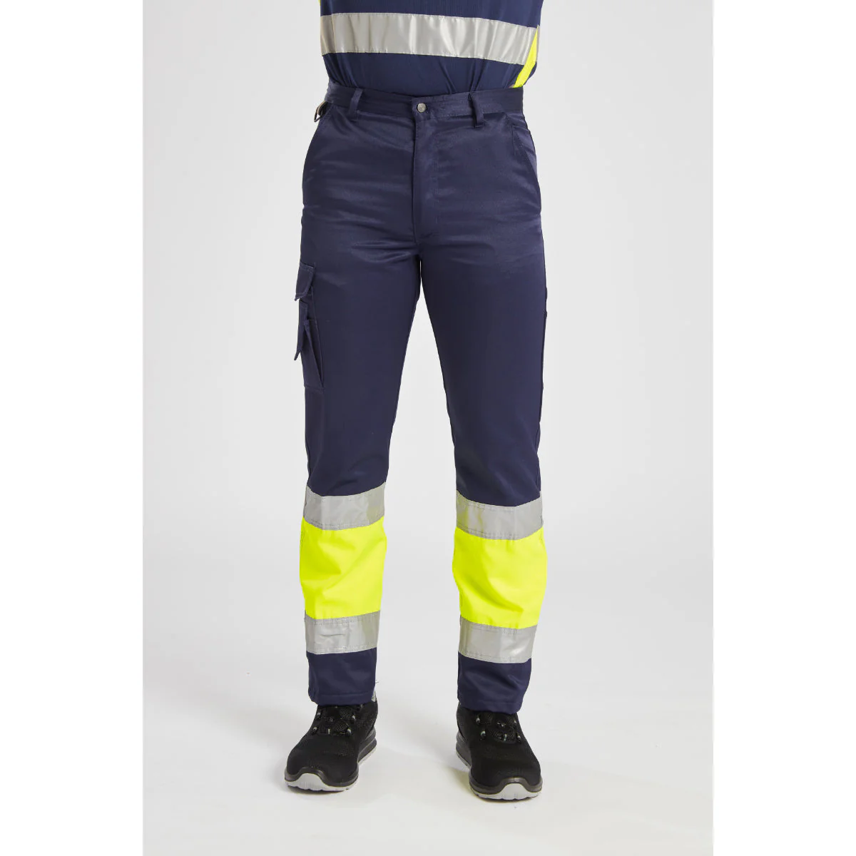 Portwest Hi-Vis Lightweight Contrast Class 1 Service Trouser - Image 8
