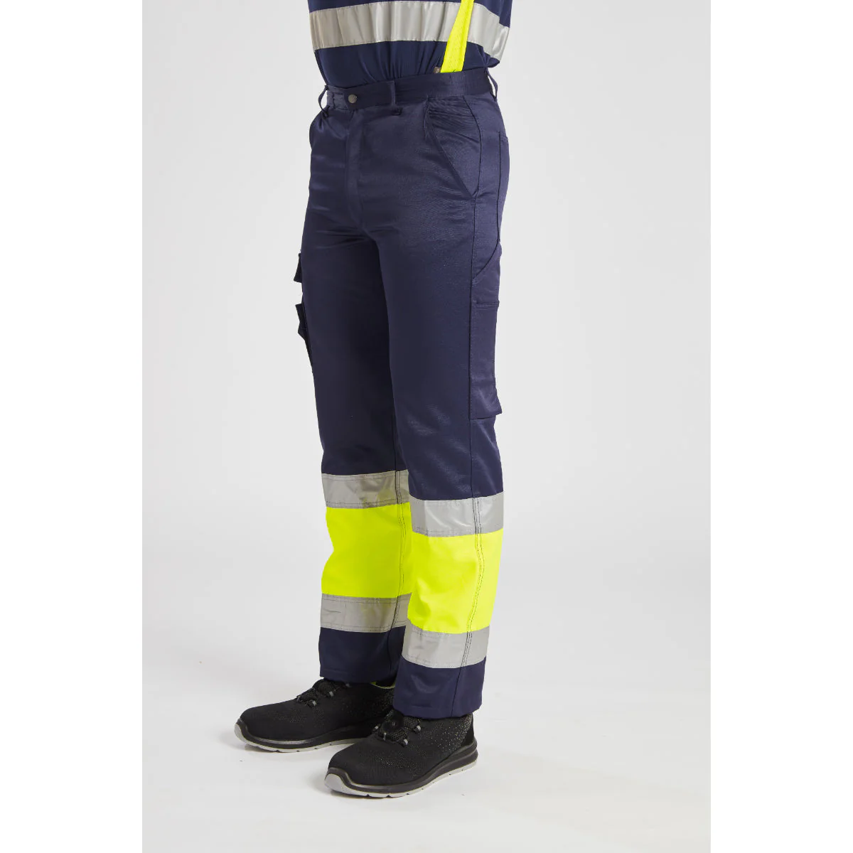 Portwest Hi-Vis Lightweight Contrast Class 1 Service Trouser - Image 9
