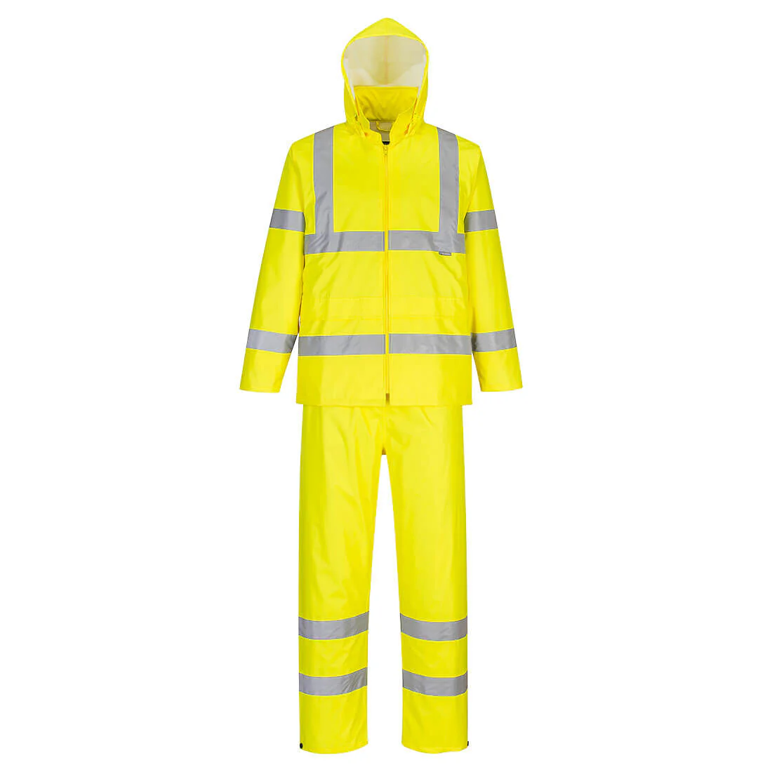 Portwest Hi-Vis Packaway Rain Suit - Image 4