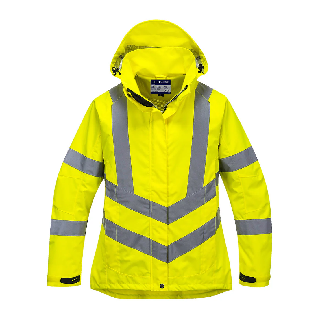 Portwest Hi-Vis Women's Breathable Rain Jacket - Image 2