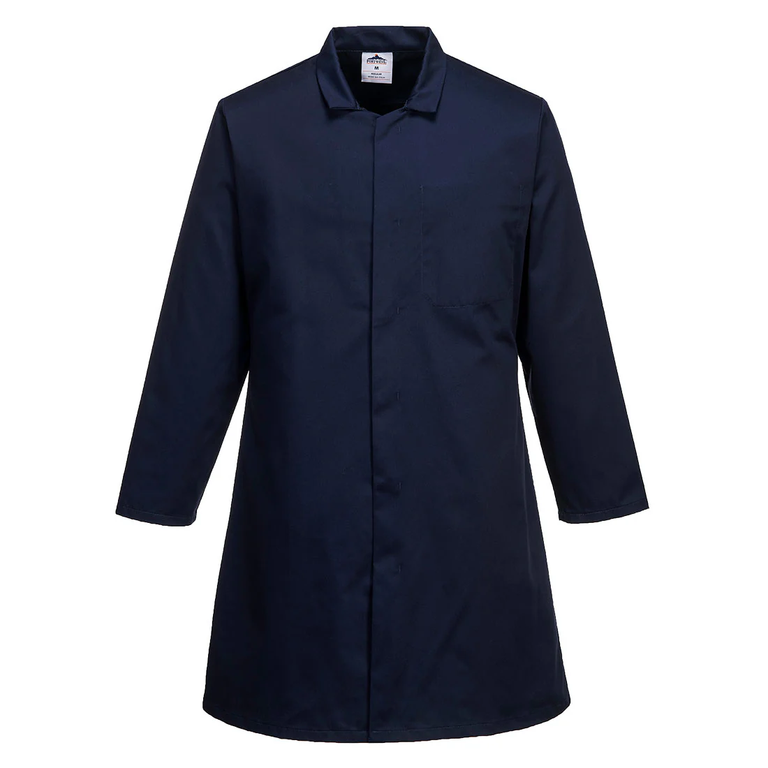 Portwest Men    Food Coat, One Pocket