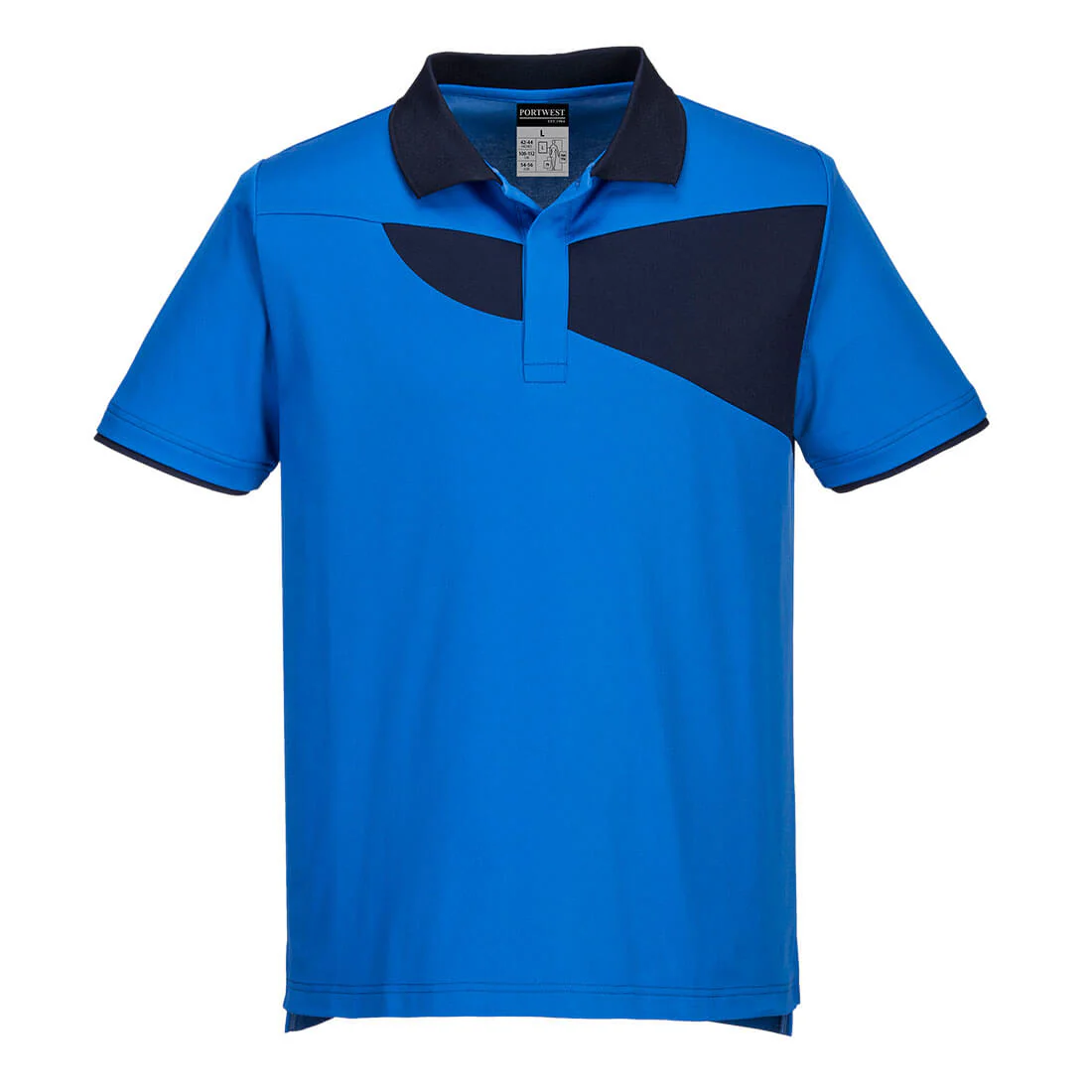 Portwest PW2 Cotton Comfort Polo Shirt Short Sleeved - Image 4