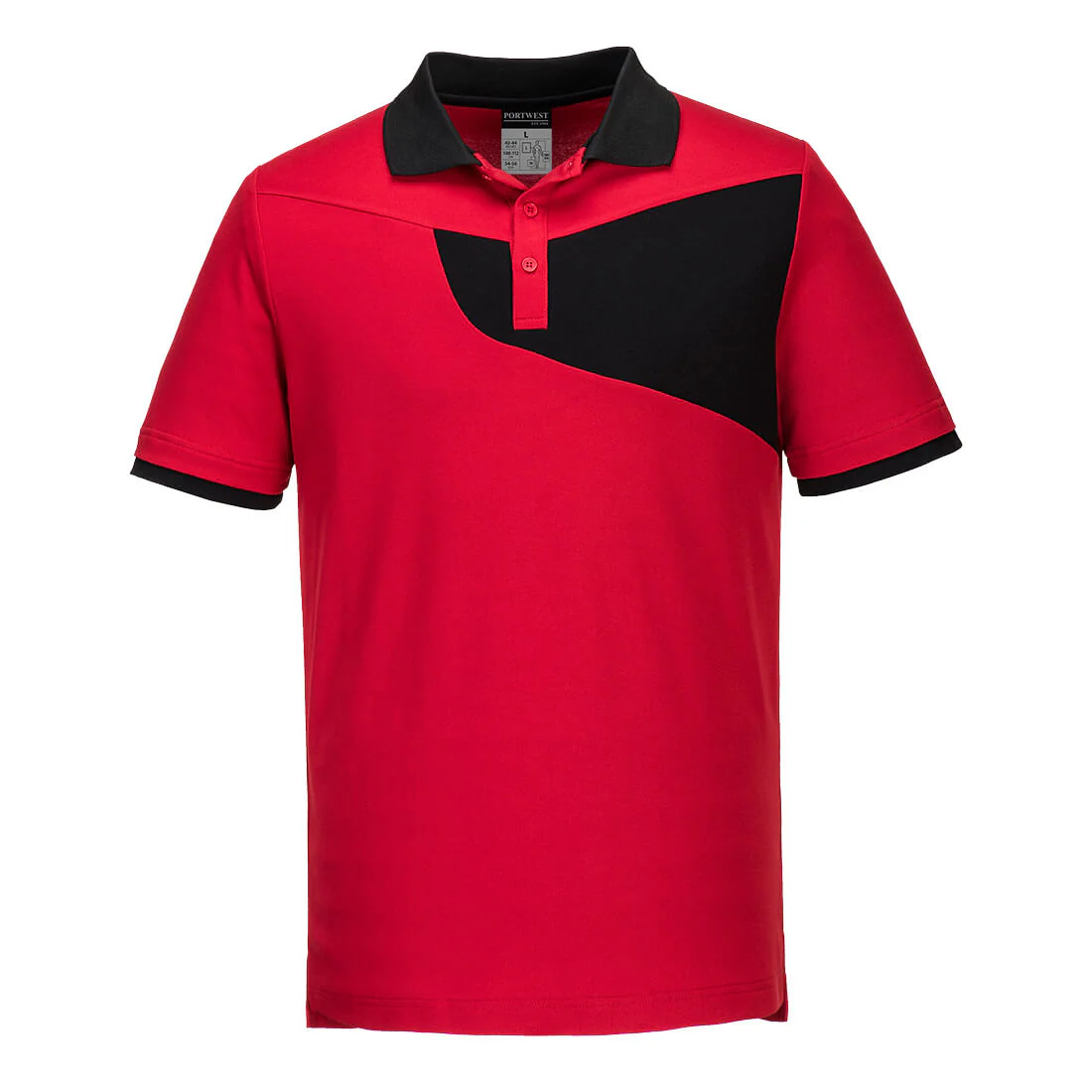 Portwest PW2 Cotton Comfort Polo Shirt Short Sleeved - [CLEARANCE] - Image 3