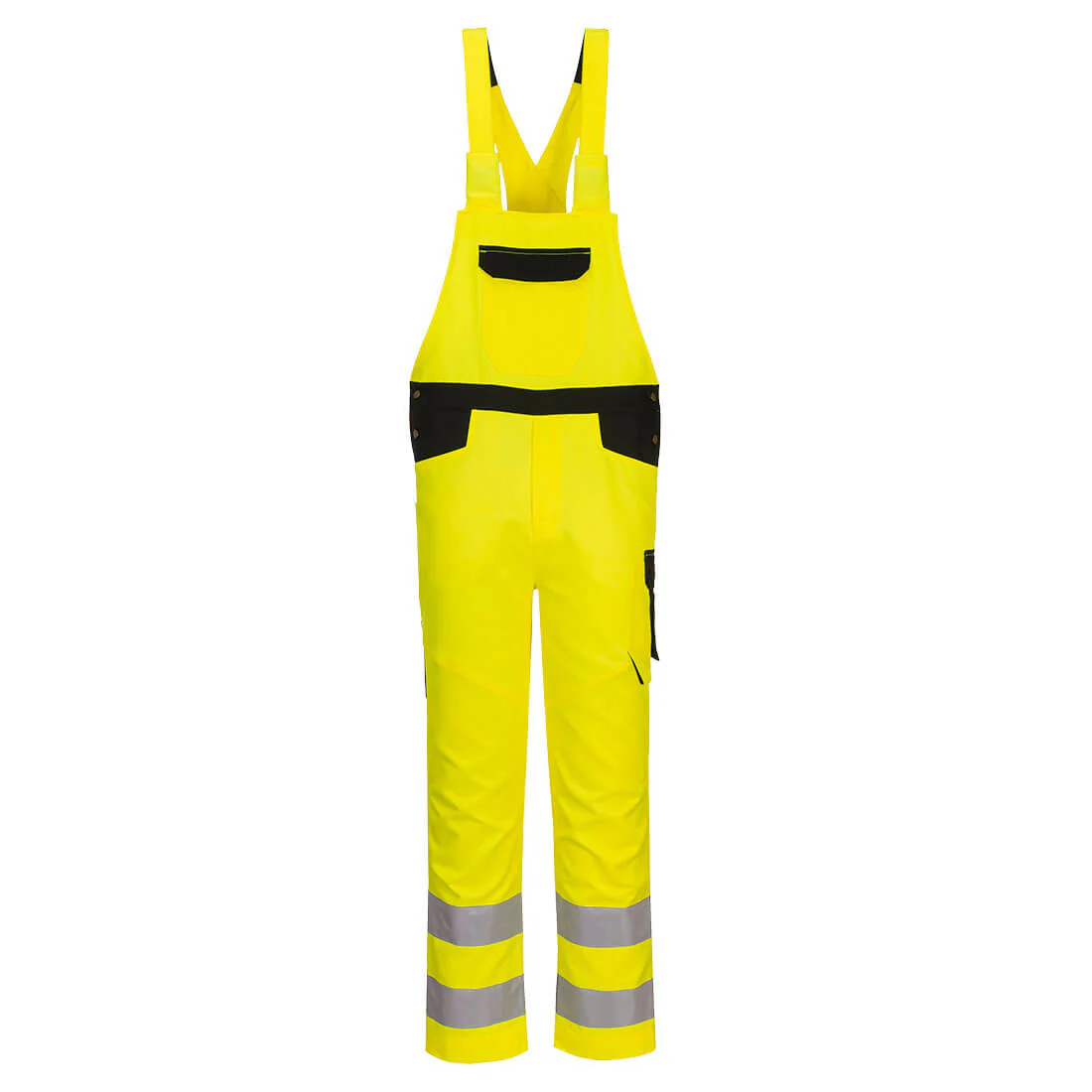 Portwest PW2 Hi-Vis Bib and Brace - [CLEARANCE]