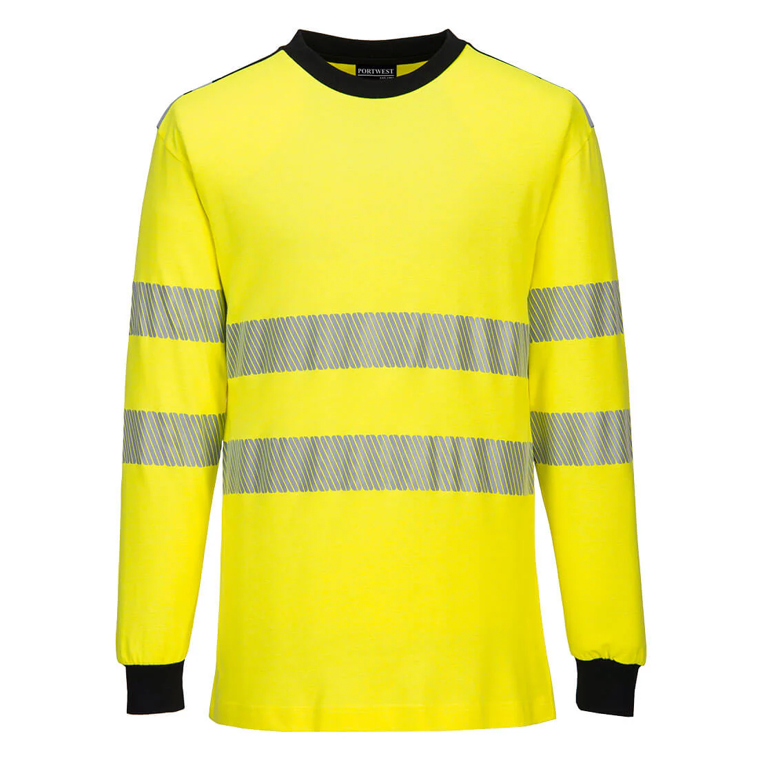 Portwest PW3 Flame Resistant Hi-Vis T-Shirt - Image 3
