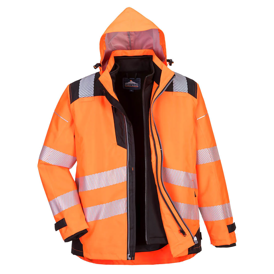 Portwest PW3 Hi-Vis 3-in-1 Jacket - Image 3