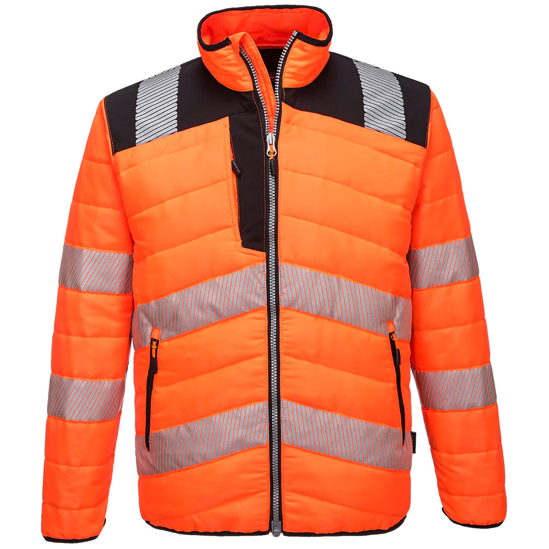 Portwest PW3 Hi-Vis Baffle Jacket - PW371 - [CLEARANCE]
