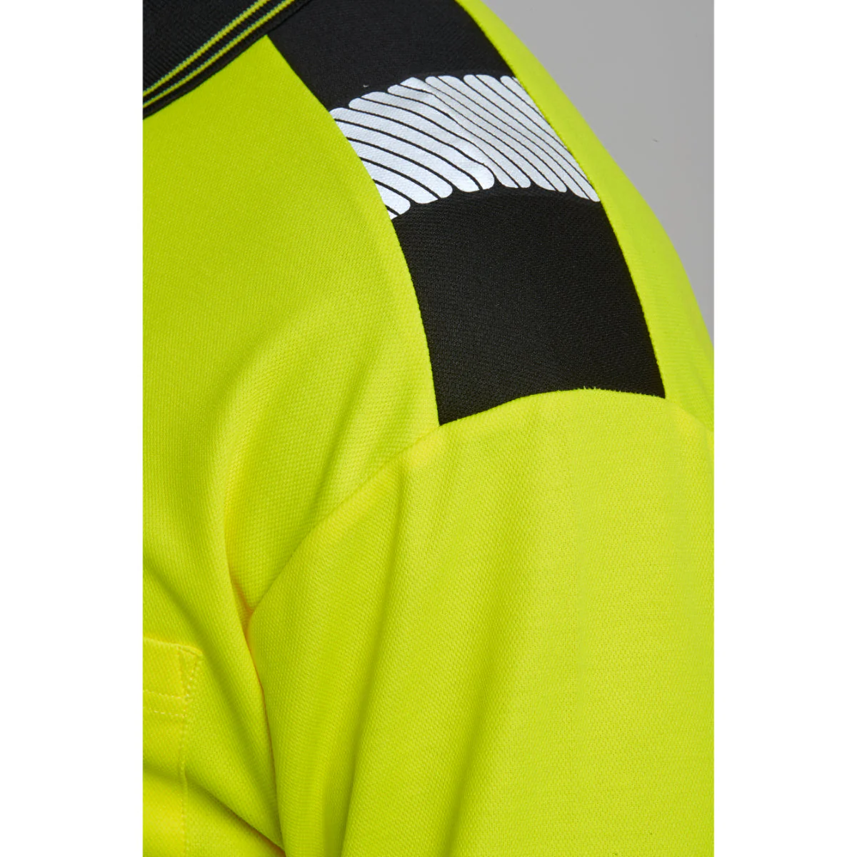 Portwest PW3 Hi-Vis Cotton Comfort Polo Shirt Long Sleeved - T184 - Image 3