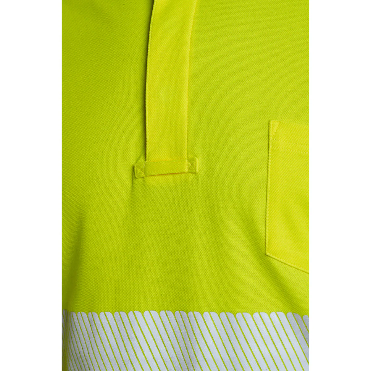 Portwest PW3 Hi-Vis Cotton Comfort Polo Shirt Long Sleeved - T184 - Image 5