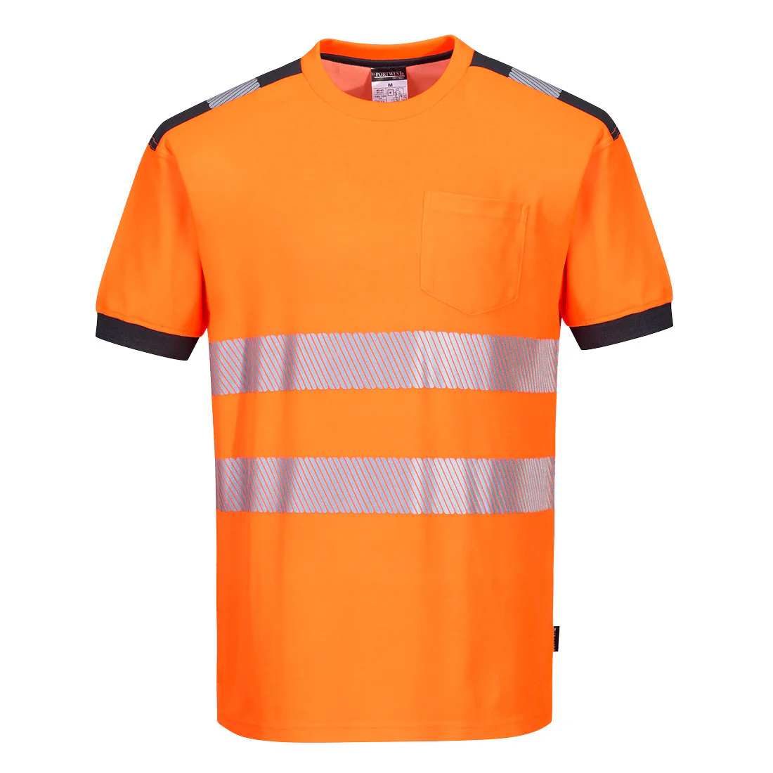 Portwest PW3 Hi-Vis Cotton Comfort T-Shirt Short Sleeved - T181 - Image 15