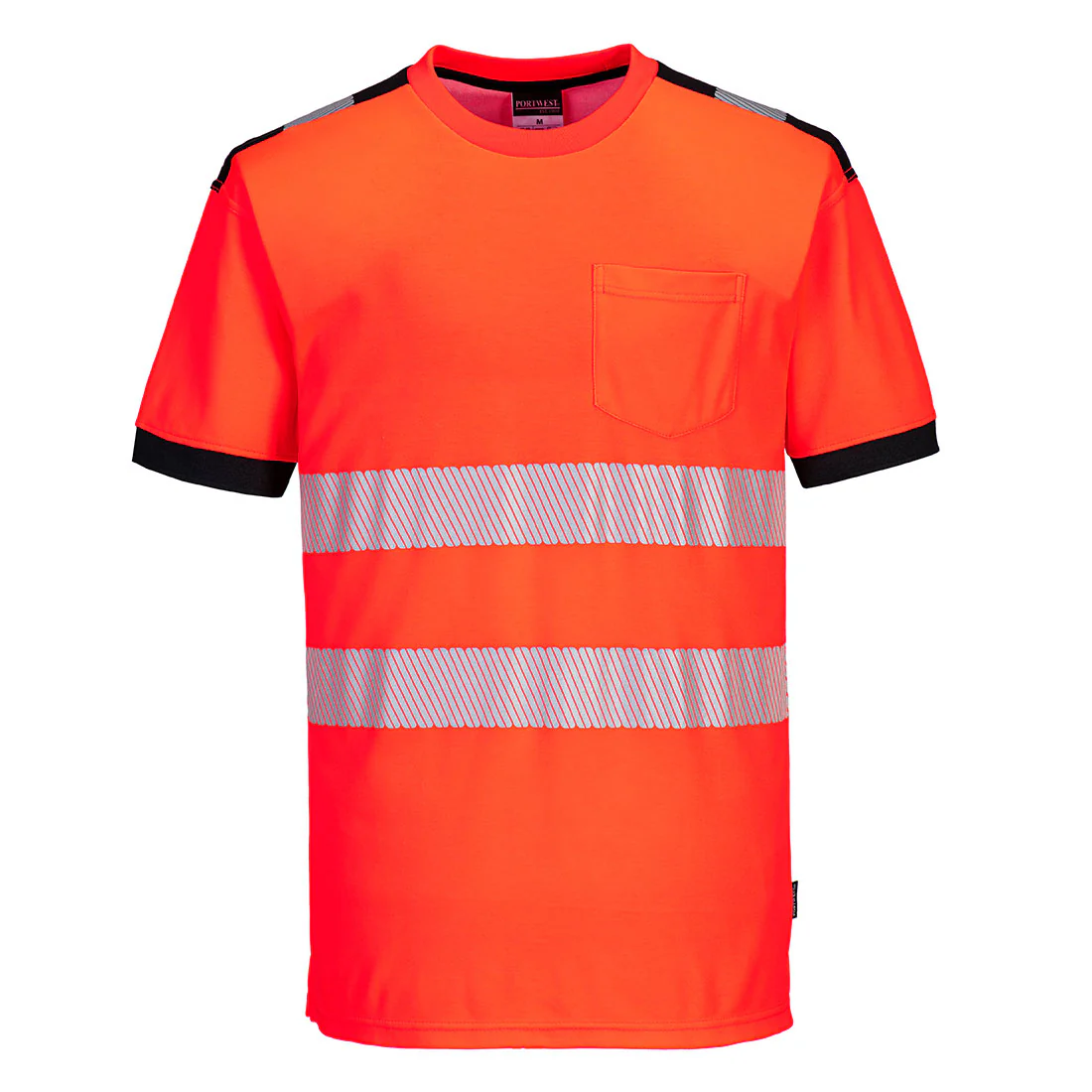 Portwest PW3 Hi-Vis Cotton Comfort T-Shirt Short Sleeved - T181 - Image 17