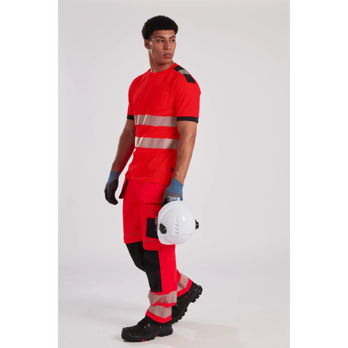 Portwest PW3 Hi-Vis Cotton Comfort T-Shirt Short Sleeved - T181 - Image 3