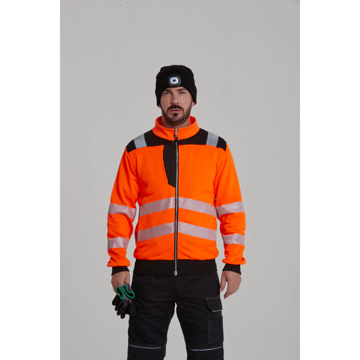 Portwest PW3 Hi-Vis Zip Sweatshirt - Image 5