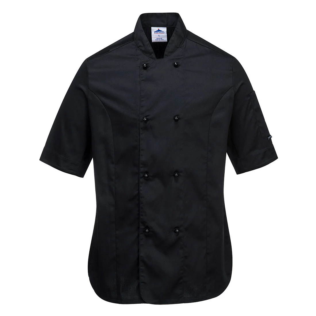 Portwest Rachel Women's Chefs Jacket Short Sleeved