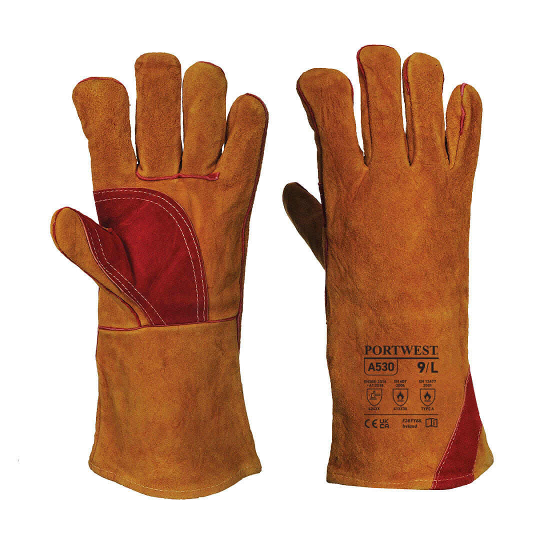 Portwest Reinforced Welding Gauntlet