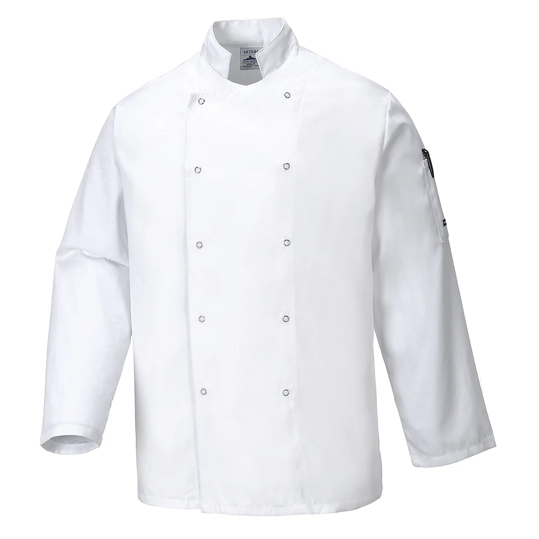 Portwest Suffolk Chefs Jacket Long Sleeved - Image 3