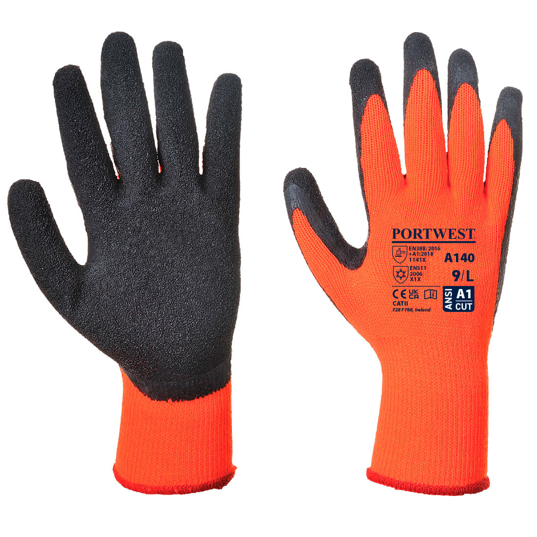 Portwest Thermal Grip Glove - Latex - [CLEARANCE] - Image 2
