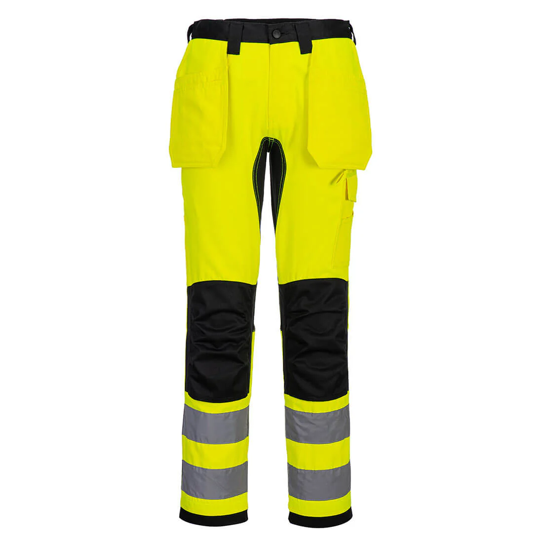 Portwest WX2 Eco Hi-Vis Holster Pocket Trousers - Image 2