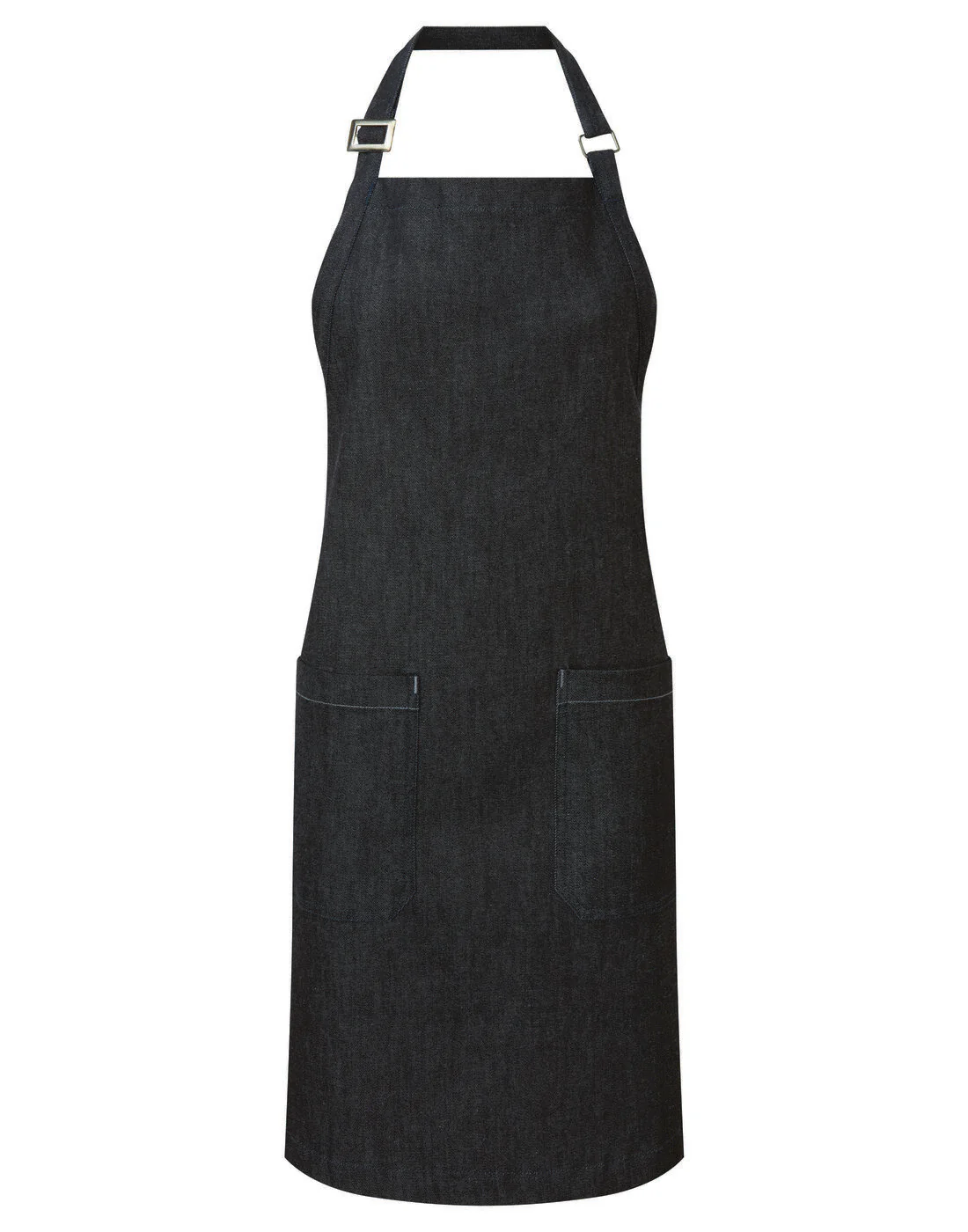 Premier Cotton Denim Bib Apron - Image 3