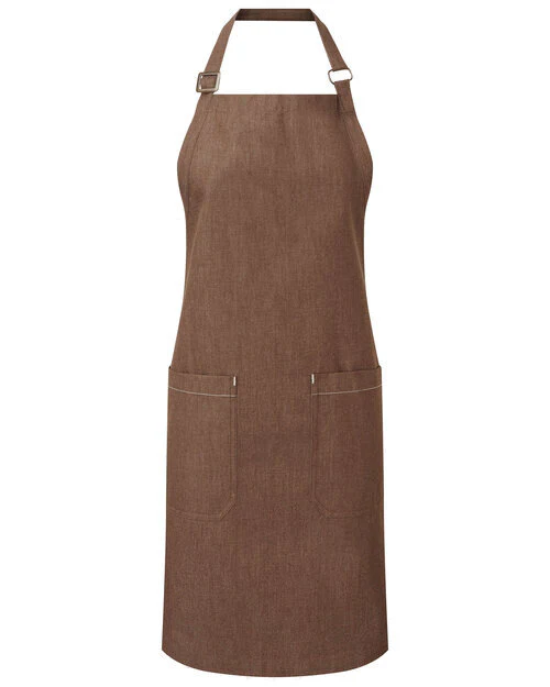 Premier Cotton Denim Bib Apron - Image 4