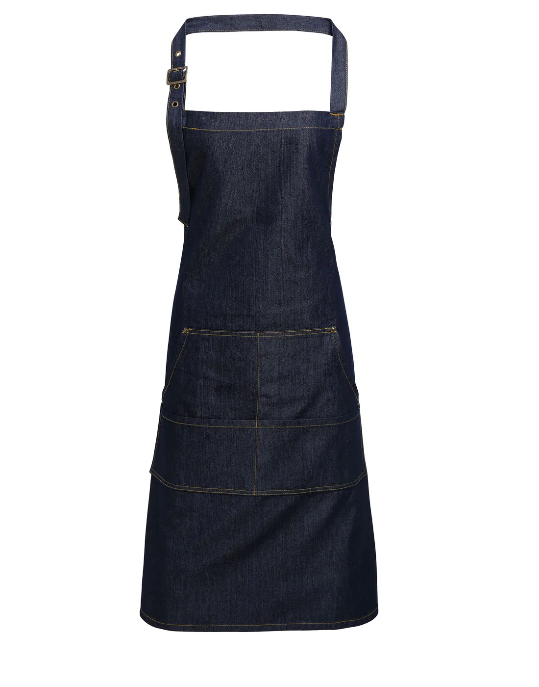 Premier Jeans Stitch Denim Bib Apron - Image 3
