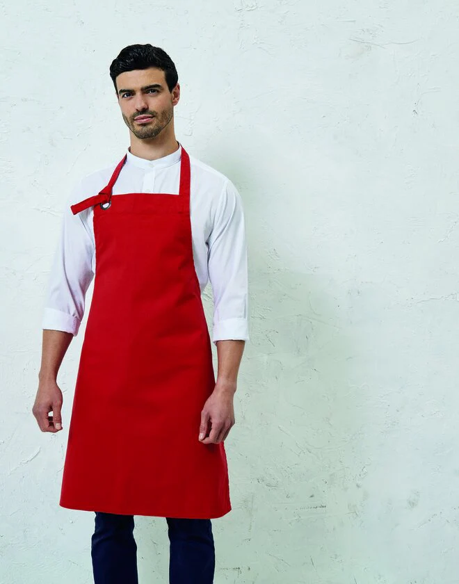 Premier Calibre Heavy Cotton Canvas Bib Apron - Image 2