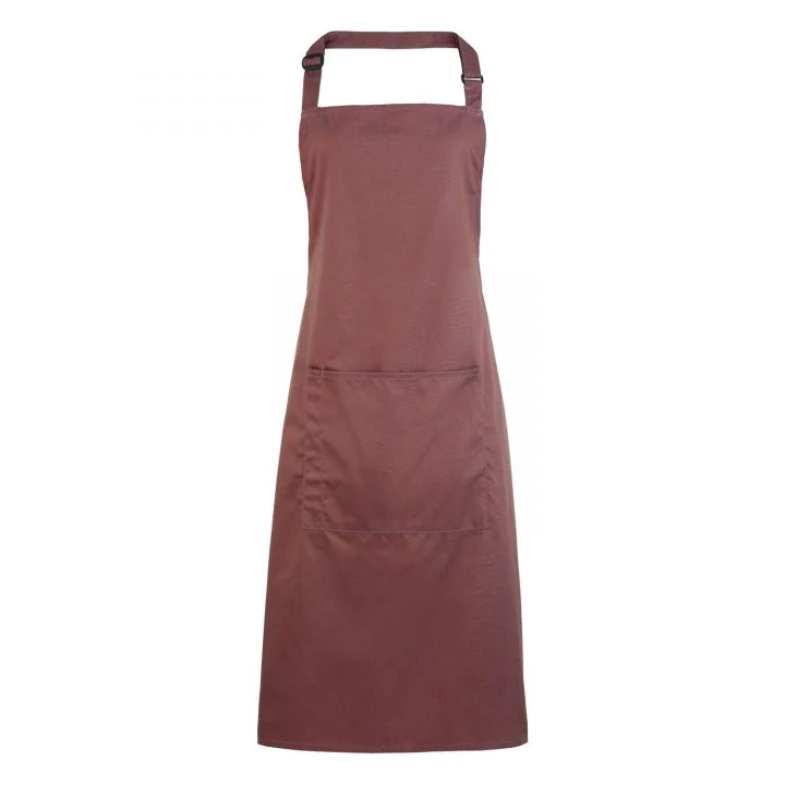 Premier Colours Collection Hospitality Bib Apron with Pockets - Image 40