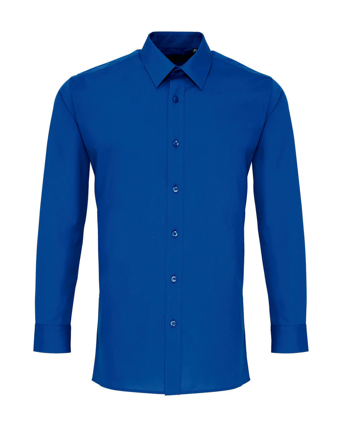 Premier Men's Long Sleeve Fitted Poplin Shirt - Image 6