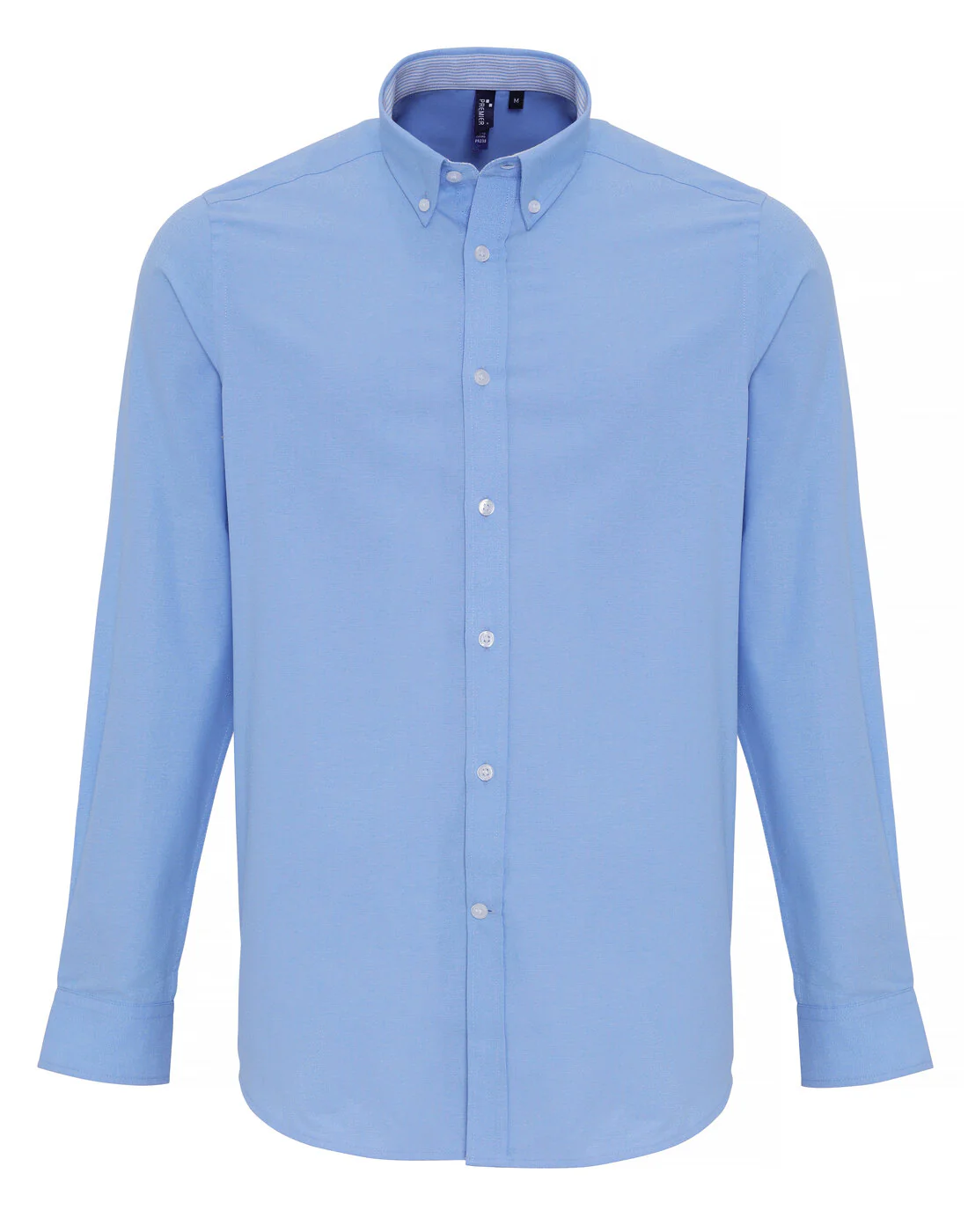 Premier Mens Cotton Rich Oxford Stripes Shirt - Image 3