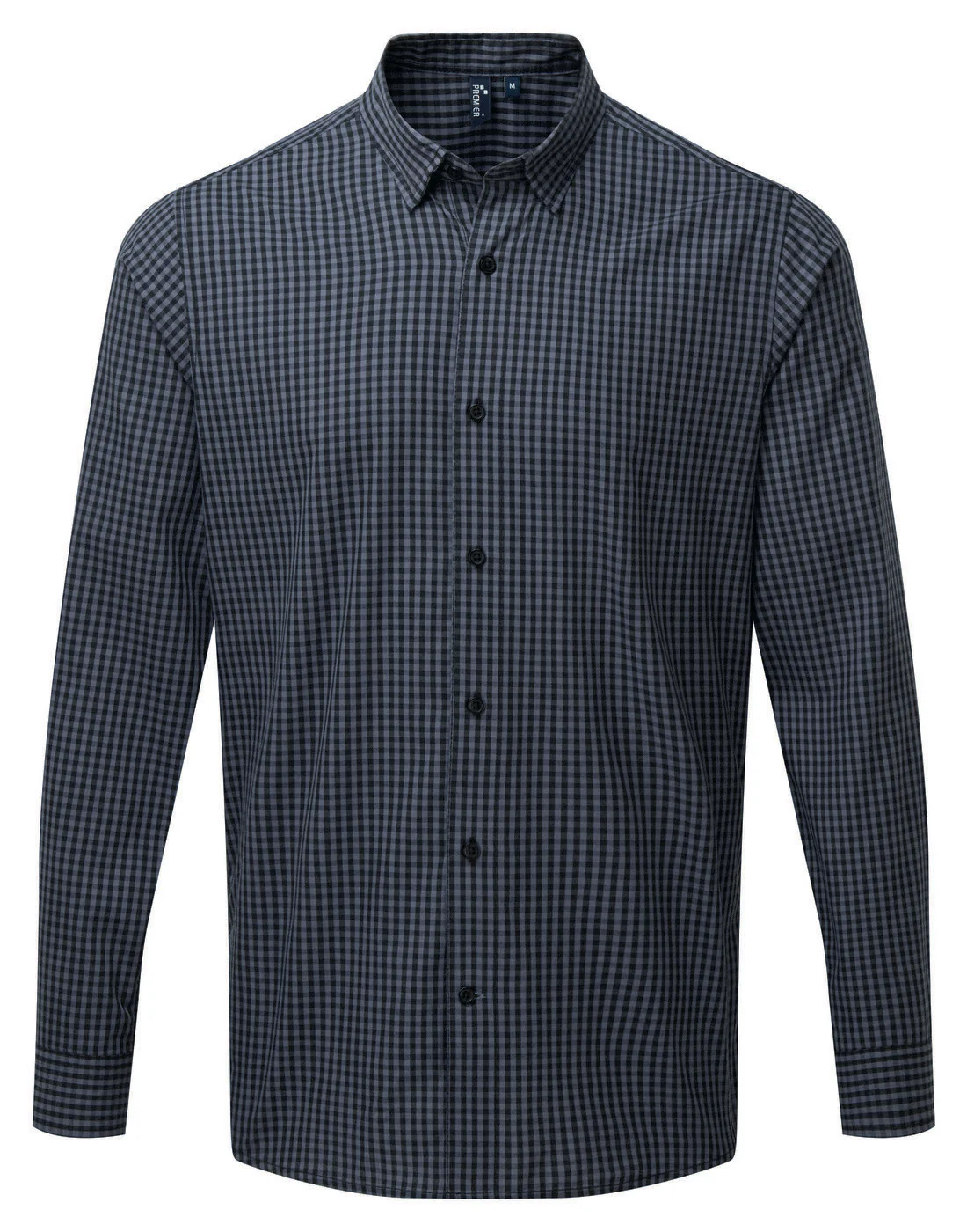 Premier 'Maxton' Check - Men's Long Sleeve Shirt - Image 6