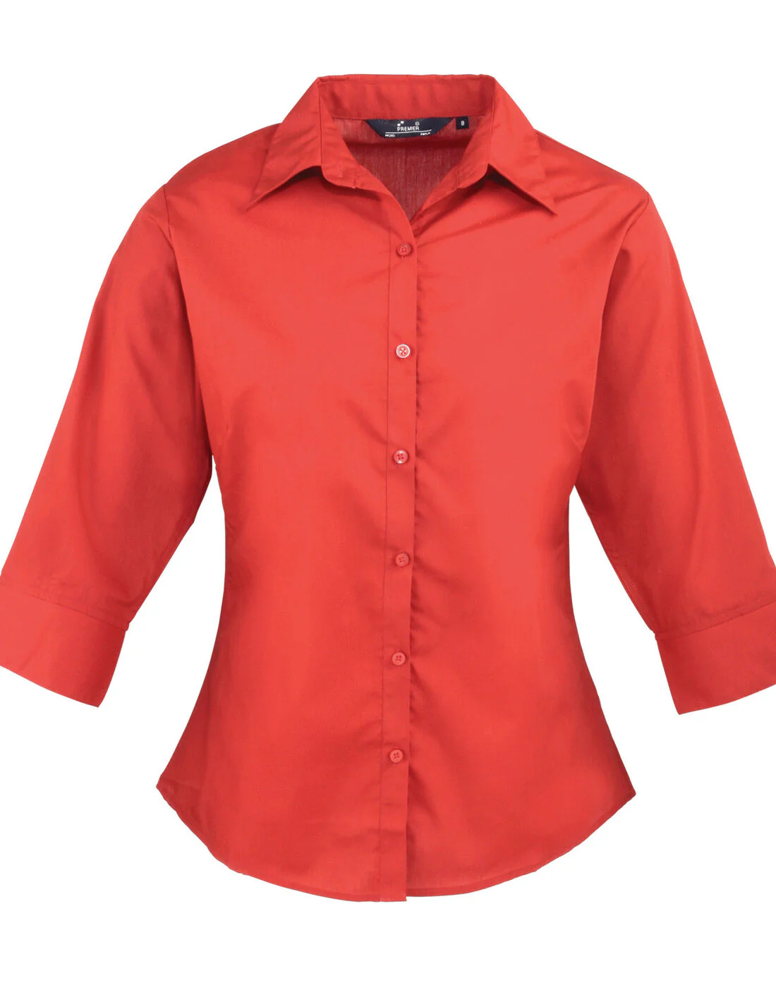 Premier Women's Poplin 3/4 Sleeve Blouse - Image 6