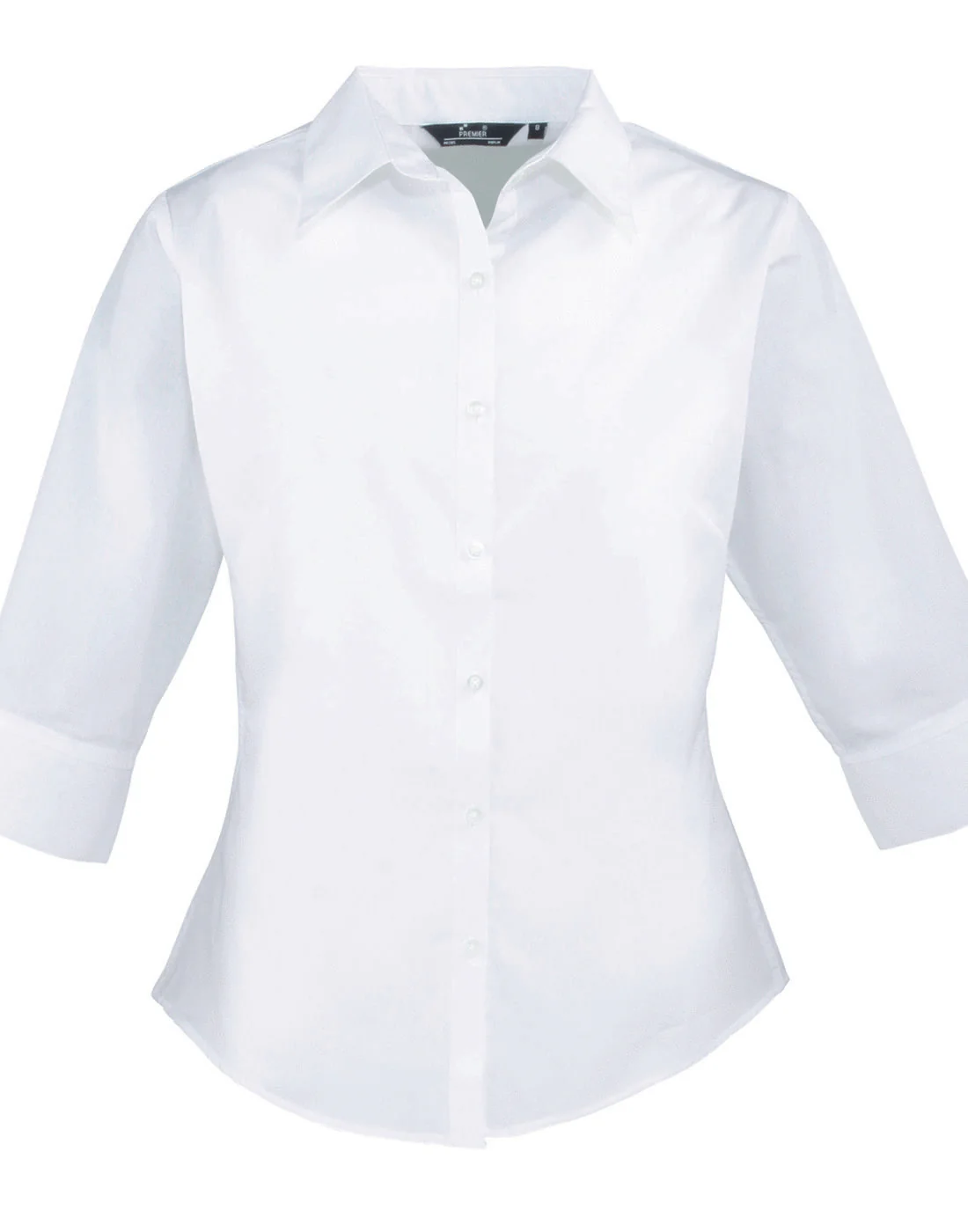 Premier Women's Poplin 3/4 Sleeve Blouse - Image 9