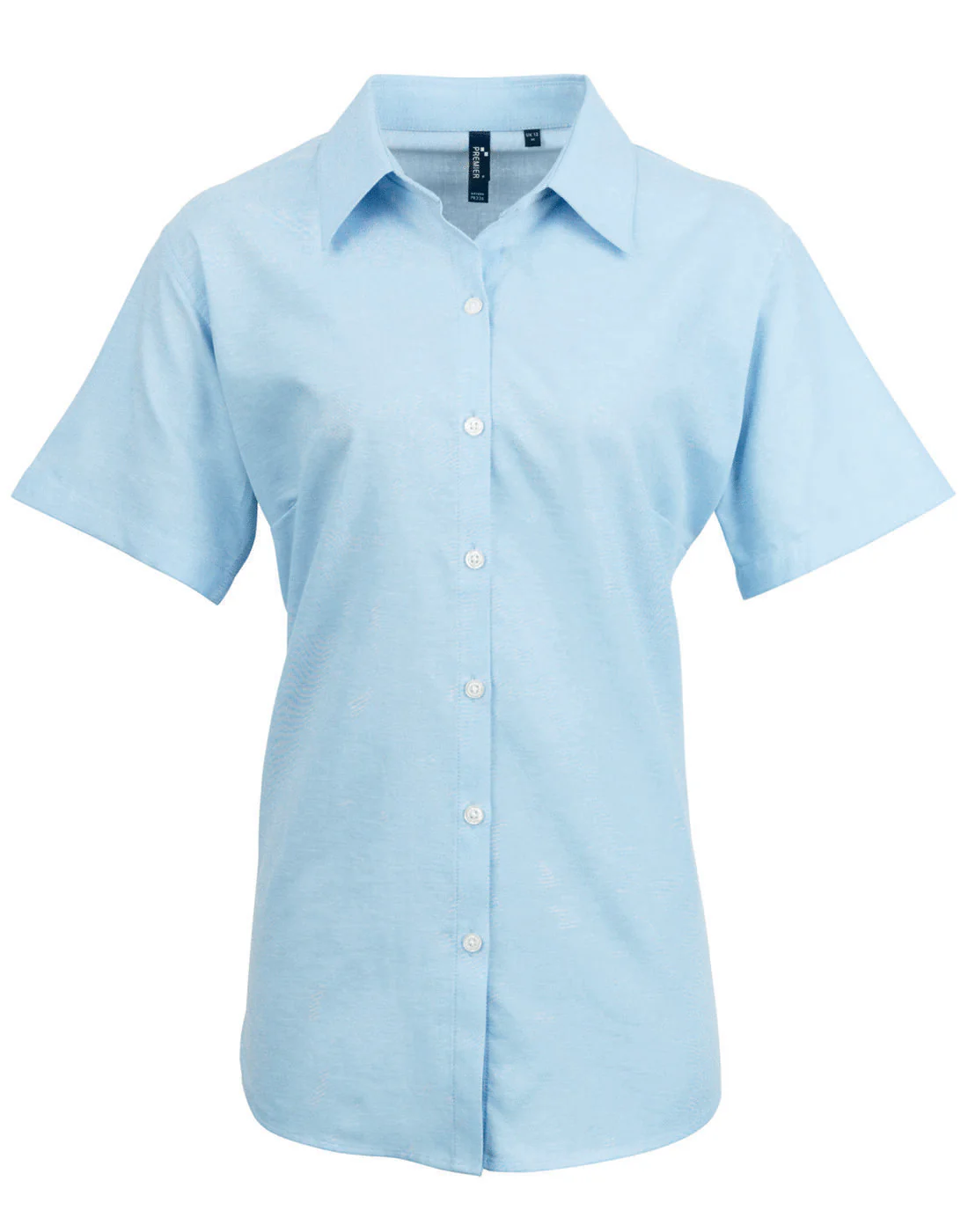 Premier Women's Short Sleeve Signature Oxford Blouse - Image 4