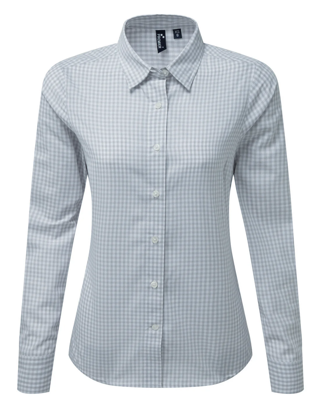 Premier Ladies Maxton Check Long Sleeve Shirt - Image 5