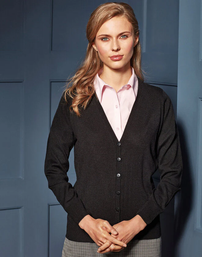 Premier 'Essential' Acrylic Women's Cardigan - Image 2