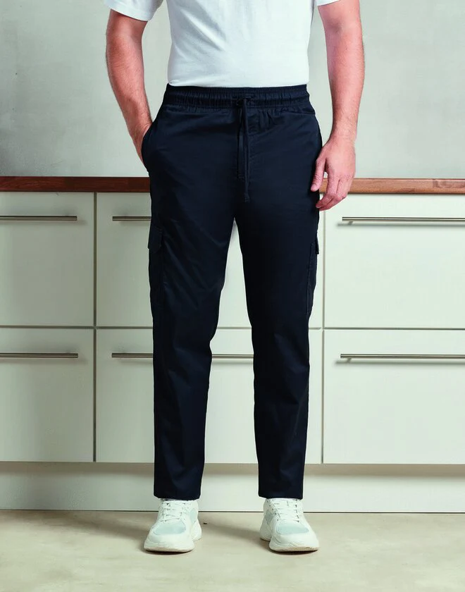 Premier 'Essential' Chef's Cargo Pocket Trousers - Image 2