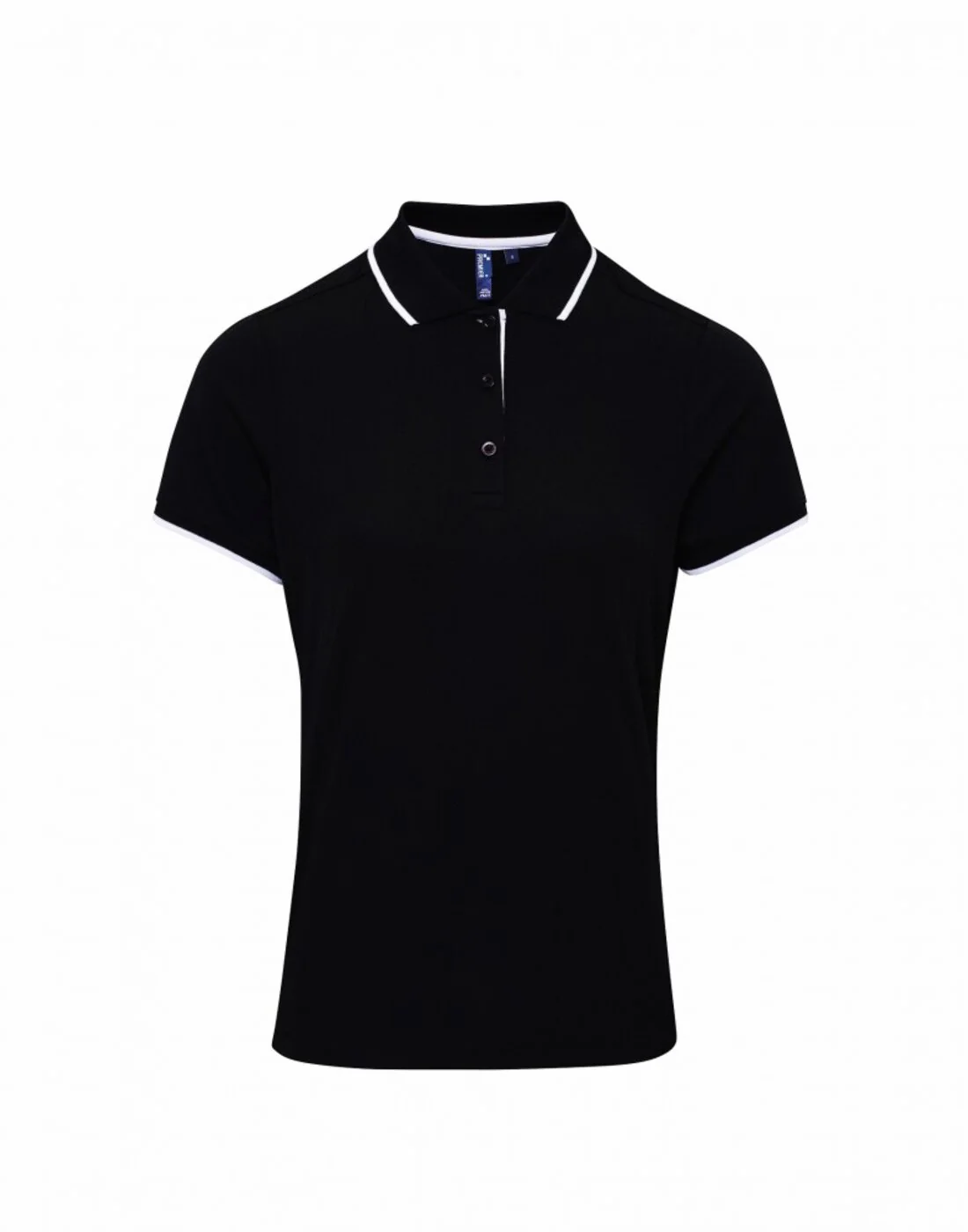 Premier Women's Contrast Tipped Coolchecker Two Tone Polo - Image 7