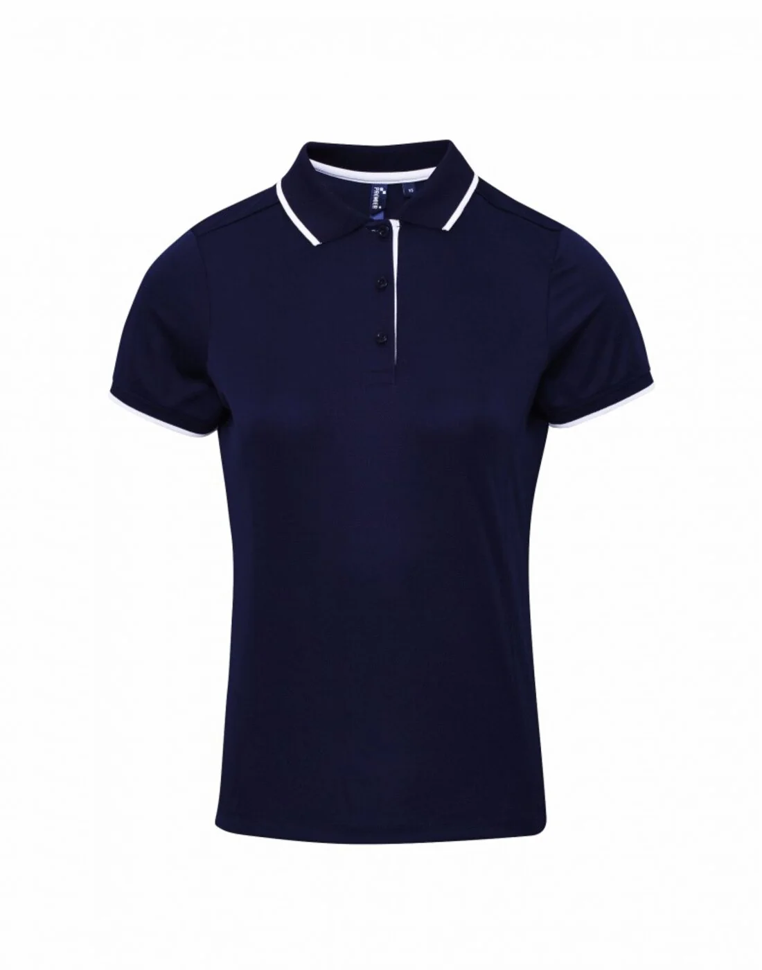 Premier Women's Contrast Tipped Coolchecker Two Tone Polo - Image 9