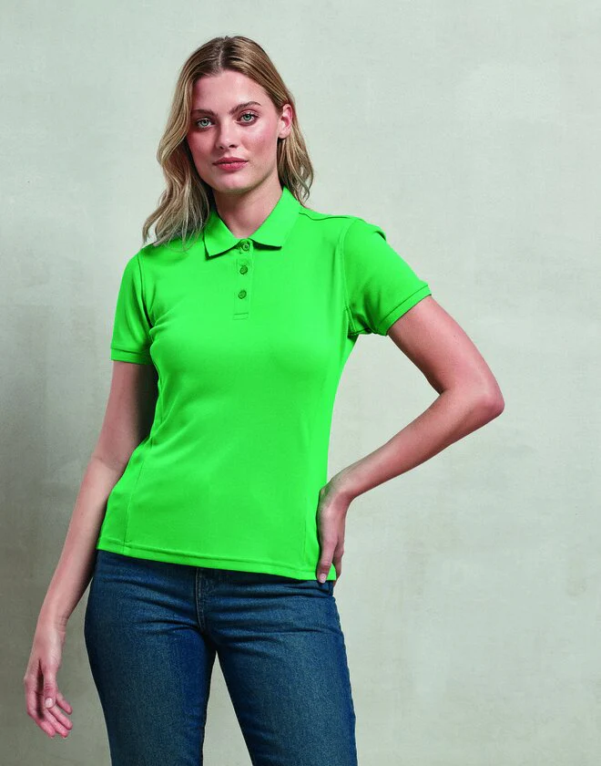 Premier Women's Coolchecker Plus Pique Polo - Coolplus - Image 3