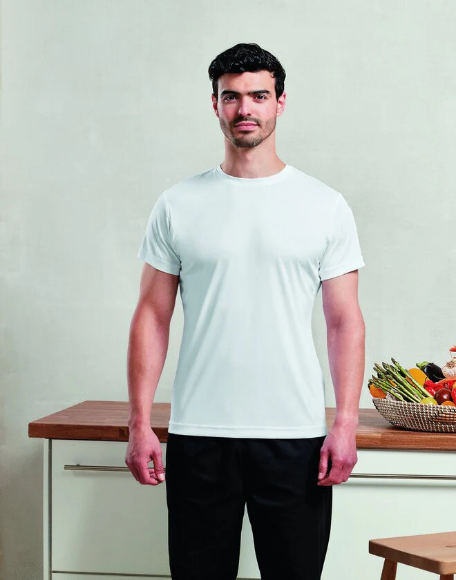 Premier Coolchecker Chef's T-shirt - Image 3