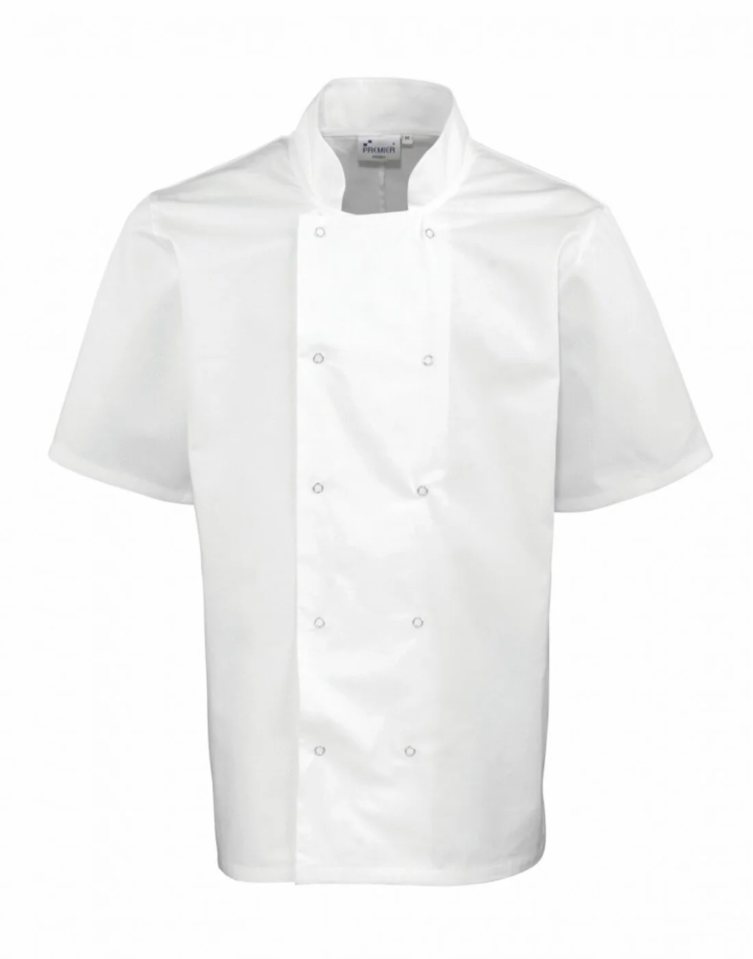 Premier Chef's Short Sleeve Stud Jacket - Image 4