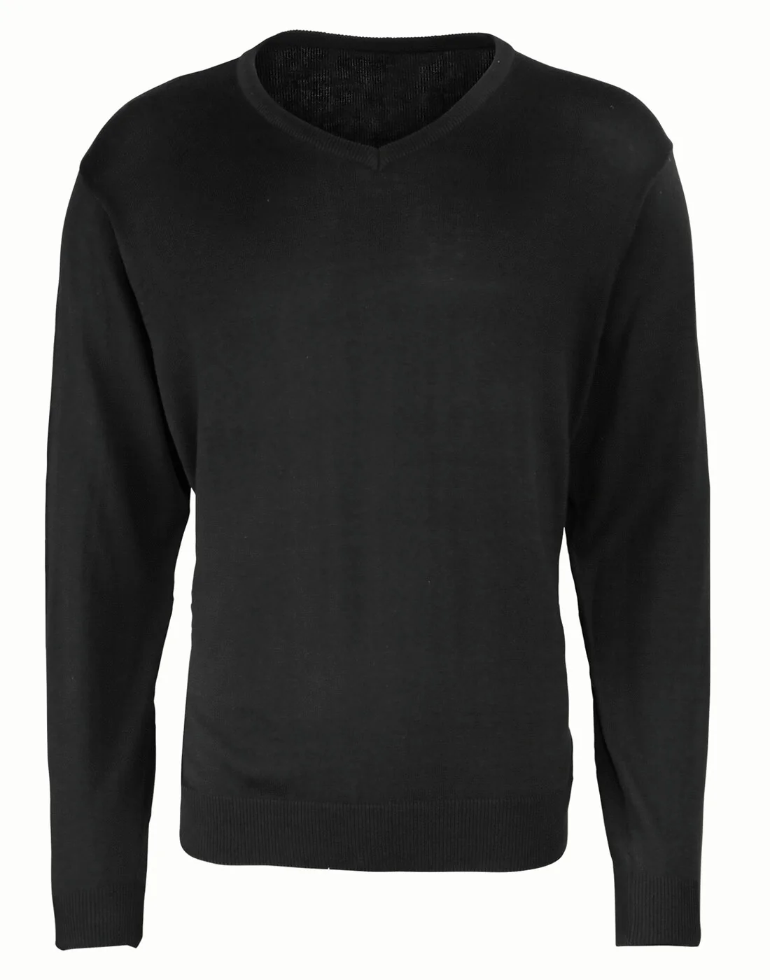 Premier Men's Knitted V-Neck Sweater - Image 5